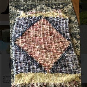 Anthropologie Multicolor Blanket